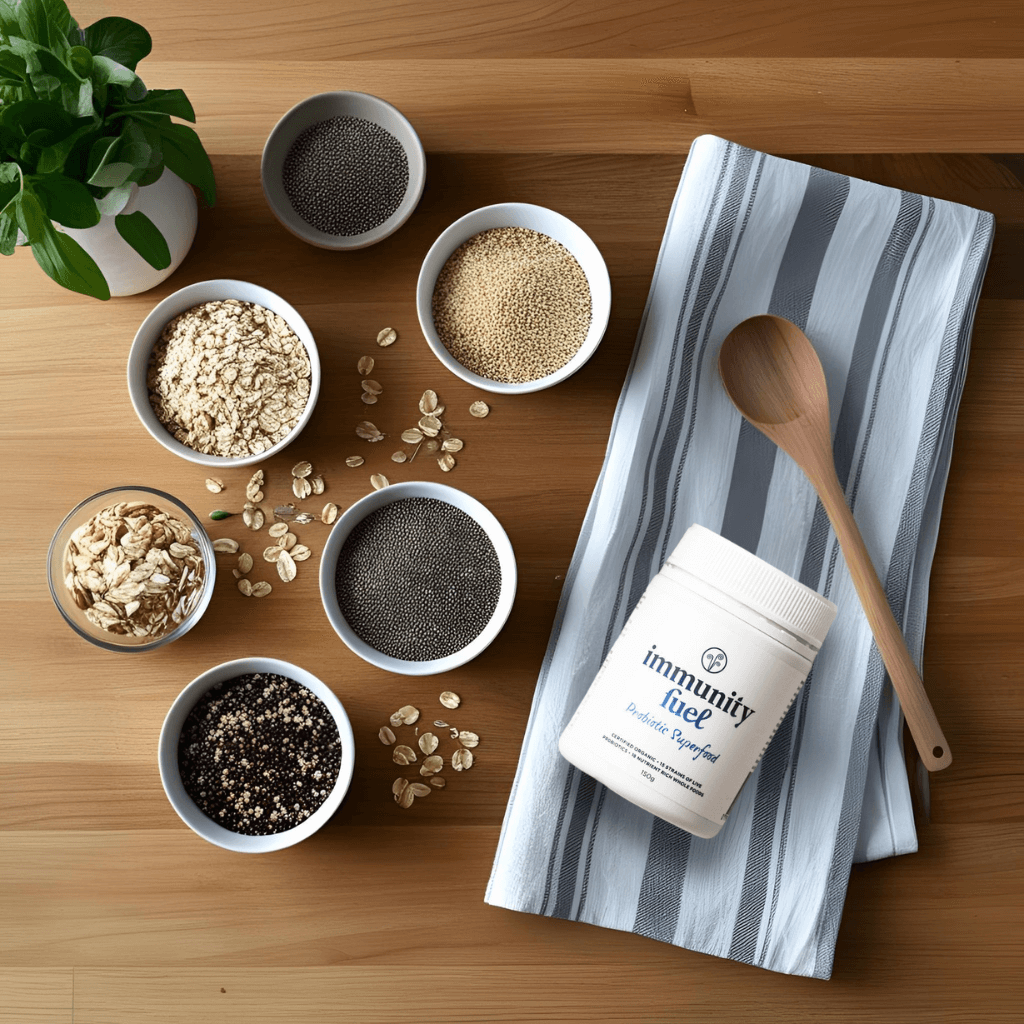 Boost your immune system with immunity fuel probiotic superfood