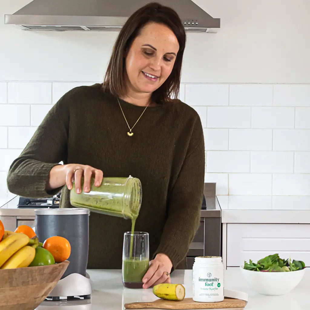 Gluten free probiotic powder for smoothies and juices