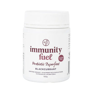 Immunity Fuel Certified Organic gluten free blackcurrant probiotic powder