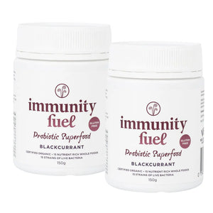 Stock up and save multivalue bundle 2 x blackcurrant probiotic powder