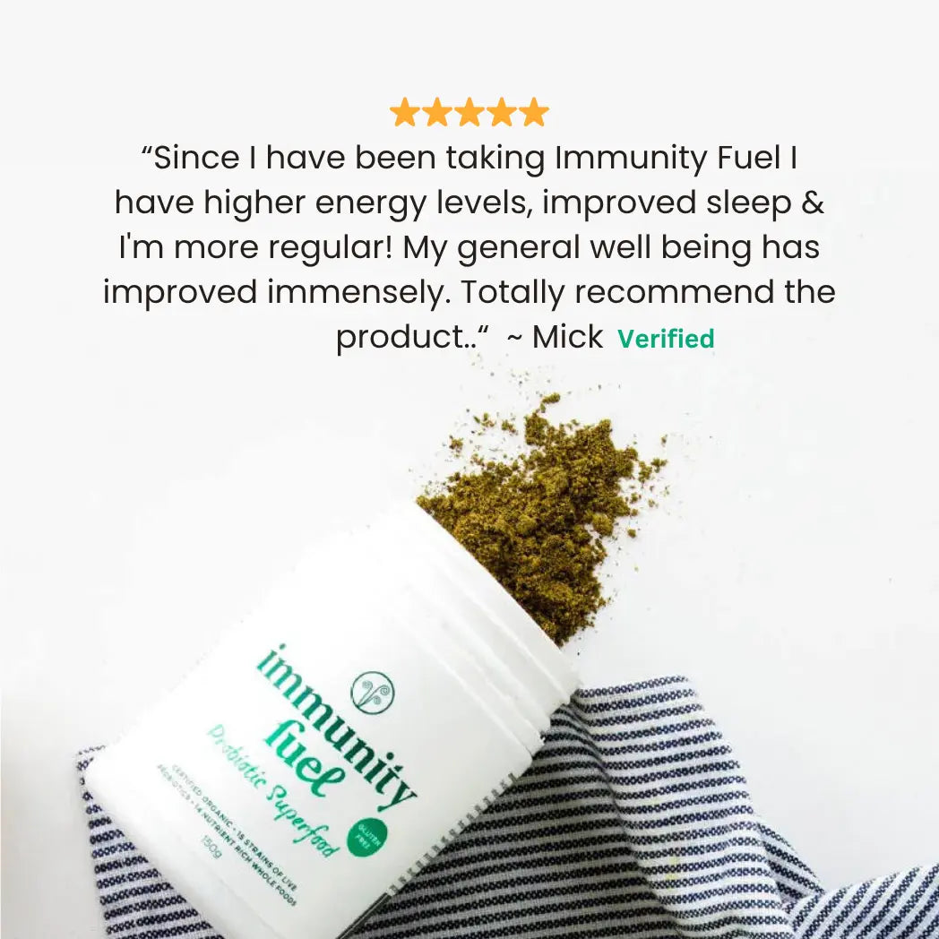 immunity fuel probiotic superfood for gut health and IBS reviews