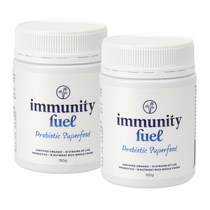 2 x original Immunity Fuel certified organic probiotic superfood