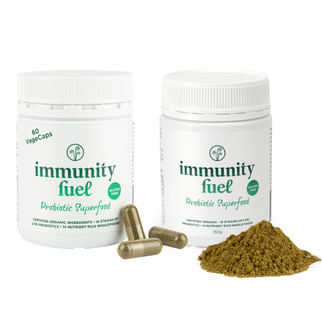 Gluten Free Probiotic Superfood Powder & VegeCaps Pack