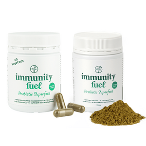 Gluten Free Probiotic Superfood Powder & VegeCaps