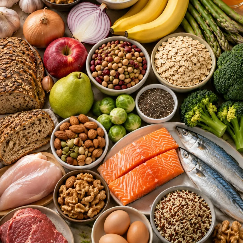 6 food types essesntial for good gut health
