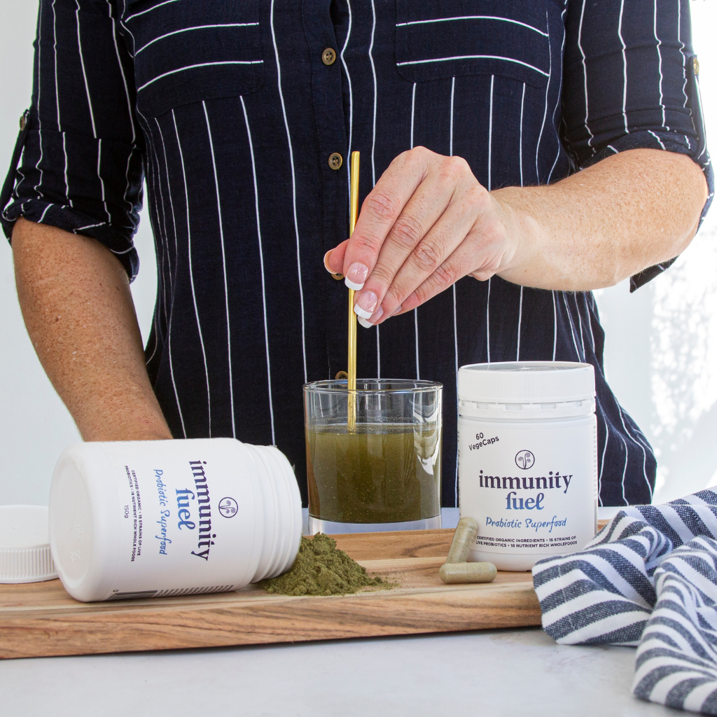 How to take Immunity Fuel probiotic superfood
