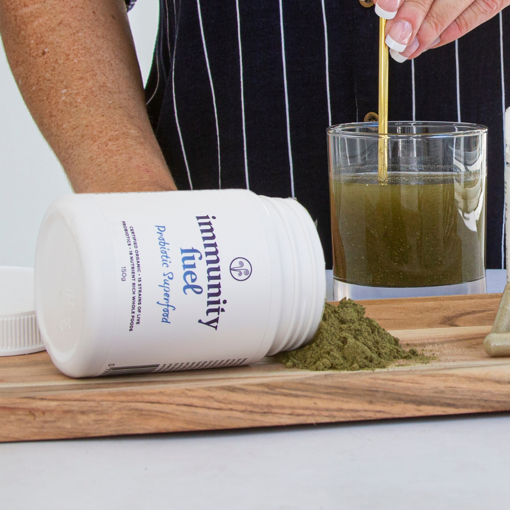 Certified Organic Probiotic Superfood Powders for Gut Health