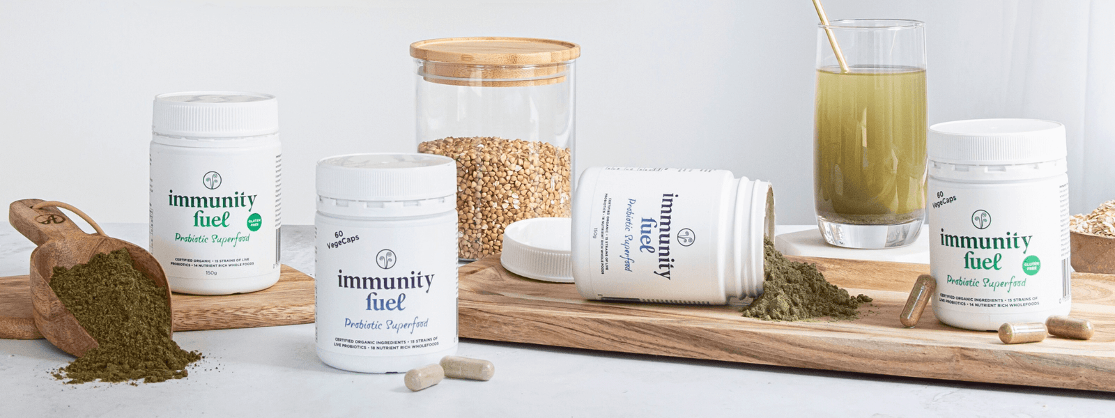 Immunity fuel certified organic natural Ingredients