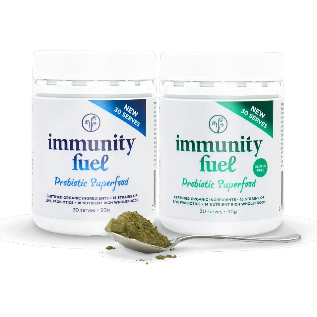 Immunity Fuel small size 1 one supply certified organic probiotic superfoods