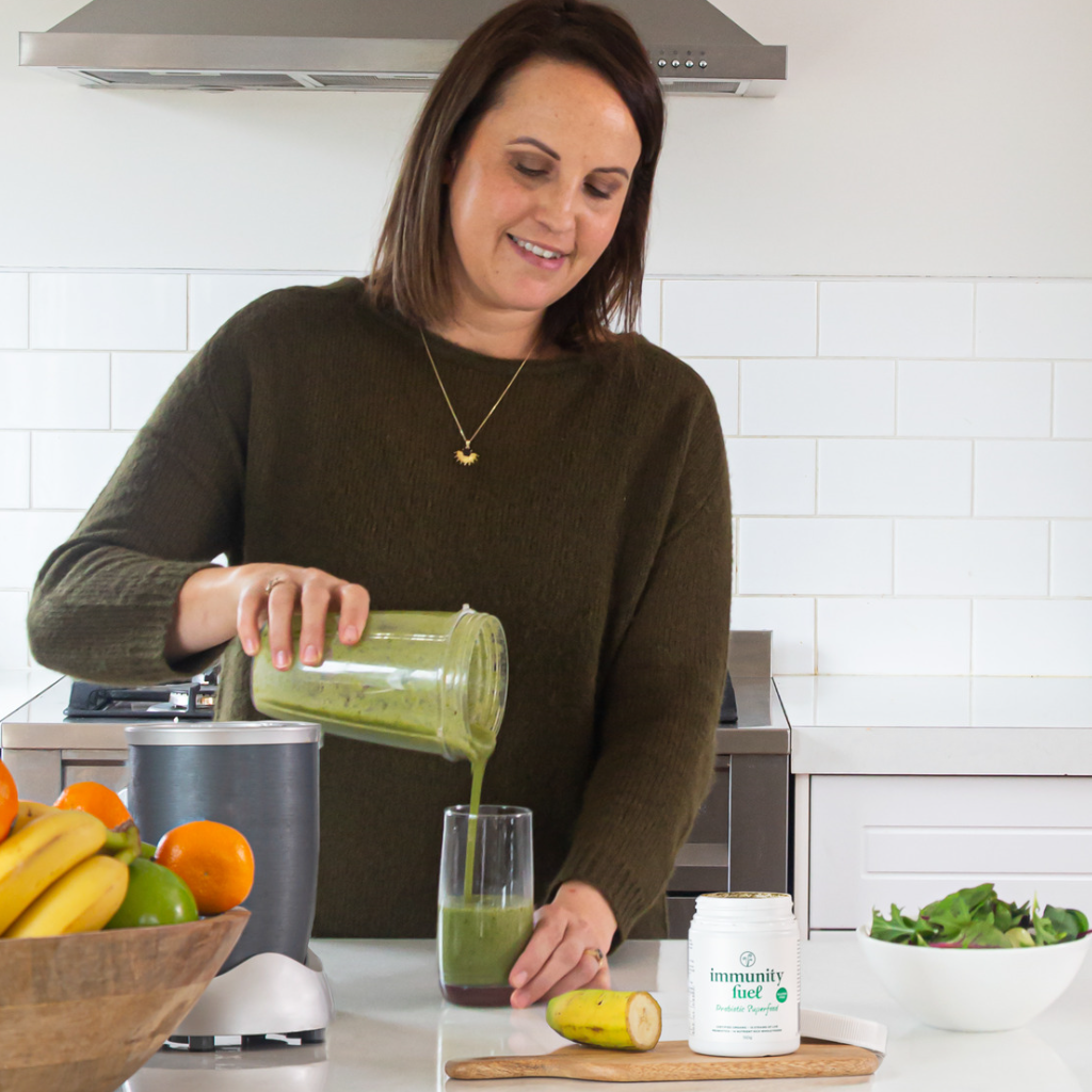 Immunity Fuel Gluten Free probiotic superfood smoothie