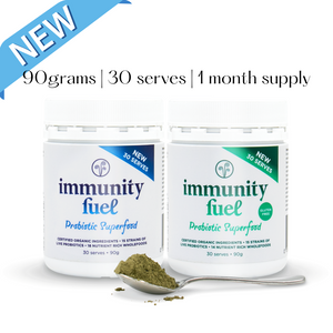 Immunity Fuel certified organic probiotic superfood 90g