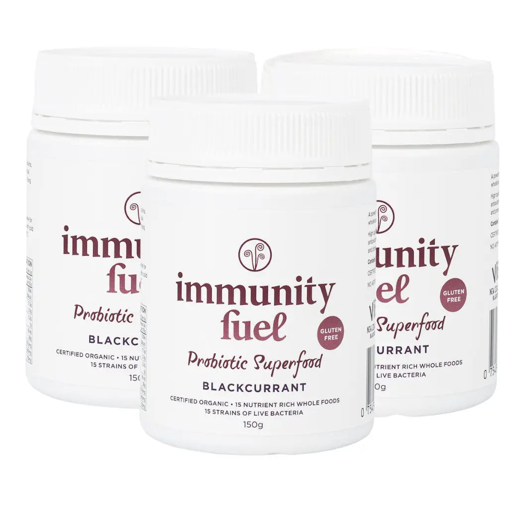 Stock up and save multi value bundle 3 x blackcurrant probiotic powder